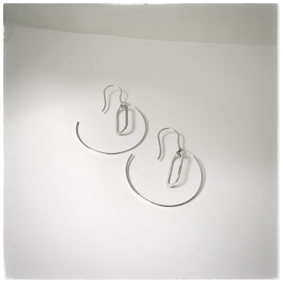 B.O. Puces Argent 925 « Clavier »