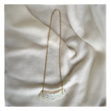 Collier Doré et nacre « Coxyde »